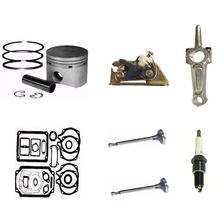 Aic Replacement Parts Master Rebuild Kit for 12HP Kohler K301 Engine 040813-PISTONGASKETVALVEIGNITIONSPARKPLUG